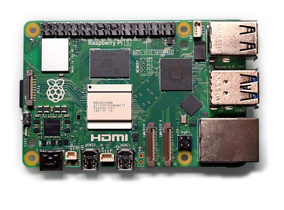 Raspberry Pi 5 board